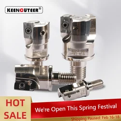 Milling Head Threaded Split Clamping Lathe Anti-Vibration Milling Cutter 300R 400R 10-35MM CNC Lathe Tools