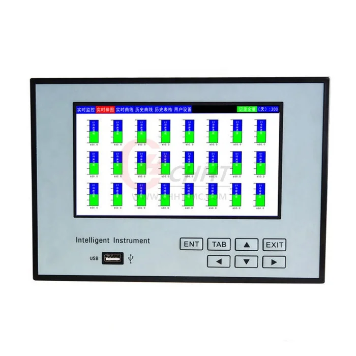 

Multi-channel temperature tester measuring temperature and humidity field datalogger