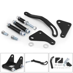 Black Power Steering Pump Mounting Bracket For Chevy Sbc Engines 283 305 327 350 383 400