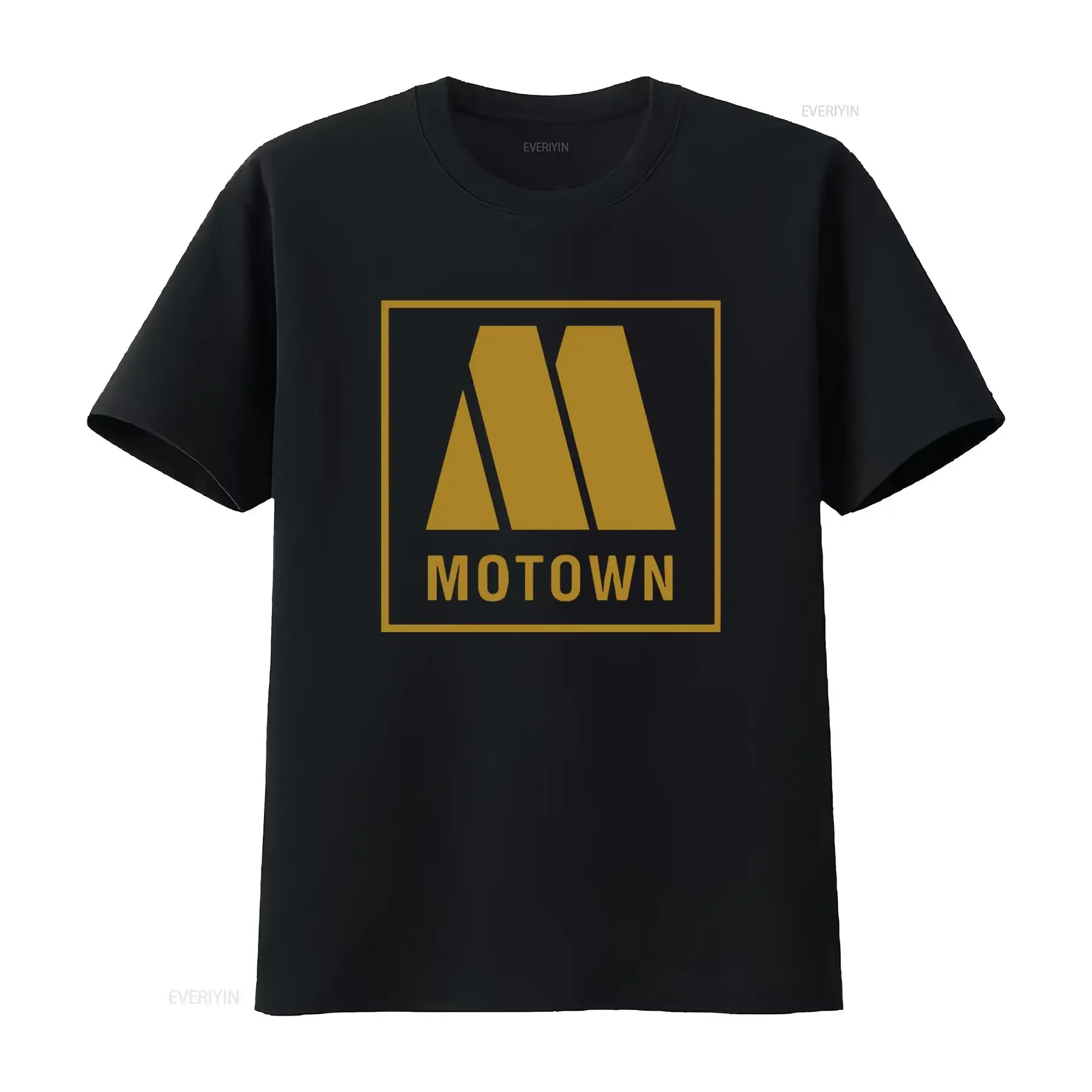 TAMILA MOTOWN Gold Northern Soul Music Fun T Shirt for  vintage Washed Soft Comfortable graphic Casual fashion Stretched Unisex