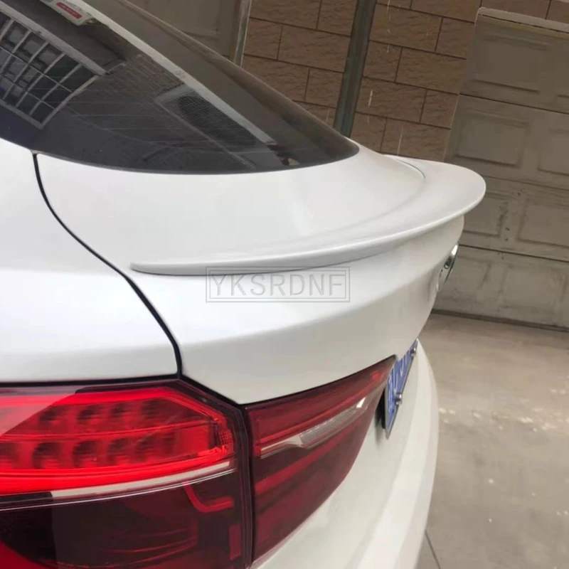 Car Styling ABS X6 F16 2015-2019 Rear Spoiler Trunk Wing for BMW X6 F16 M-Performance Style