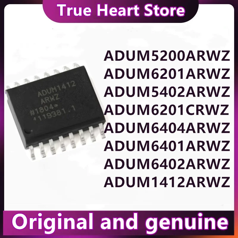 ADUM1412ARWZ 5200ARW 5402 6401 6402 6404CRW 6201CRWZ SOP16 الأصلي 1 قطعة/الوحدة