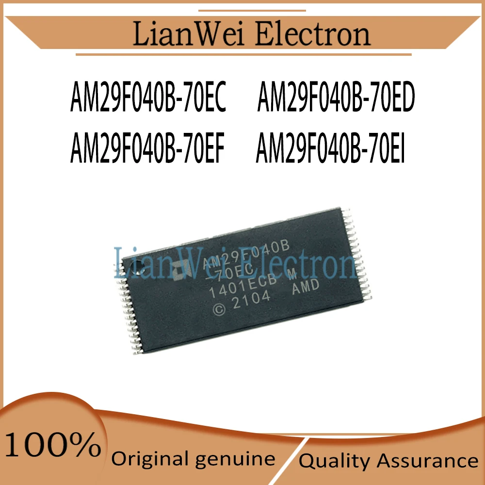 

AM29F040B AM29F040 AM29F040B-70EC AM29F040B-70ED AM29F040B-70EF AM29F040B-70EI IC Chipset TSOP-32