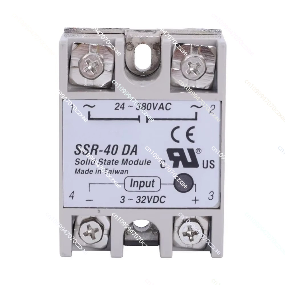 

SSR-10DA 25DA 40DA 50DA 60DA 75DA 80DA 90DA Single Phase Solid State Relay