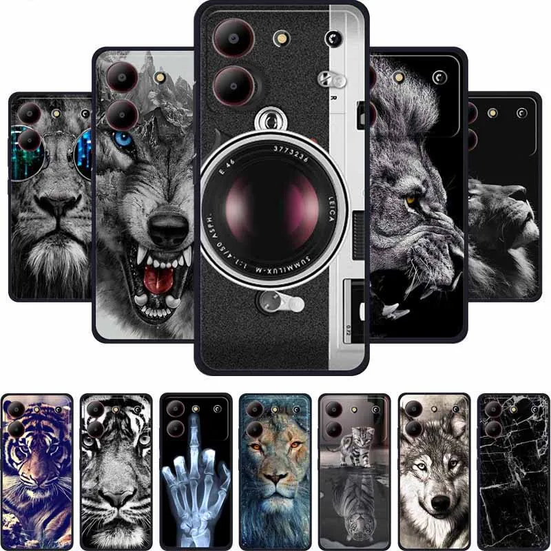 

Чехол для телефона ZTE Blade A54 4G A54, противоударный черный силиконовый мягкий чехол для ZTE Blade A34 A35 A35E A55, чехол для телефона Coque