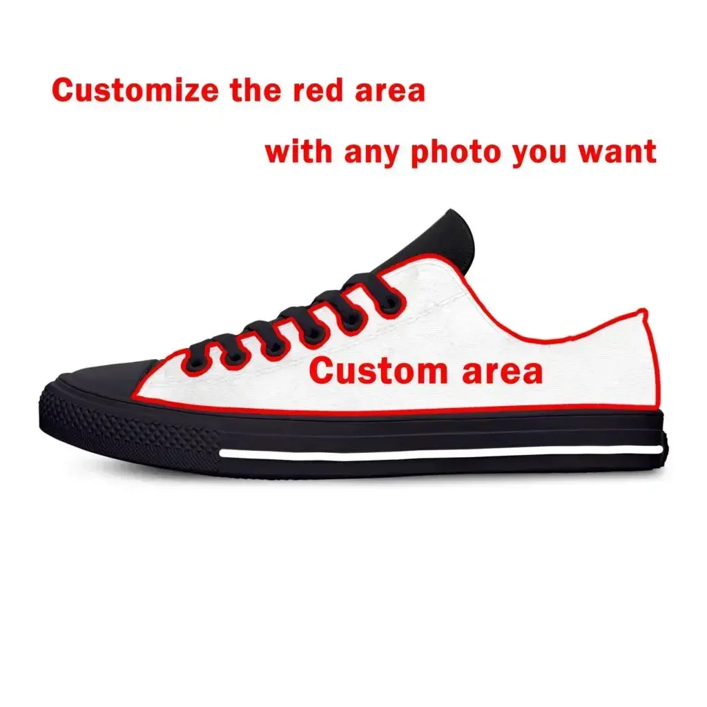 Hot Cool Summer Fashion 3D Low Top Man Woman Floral Classic Canvas Shoes High Quality Sneakers Latest Lightweight Board Shoes - view 6