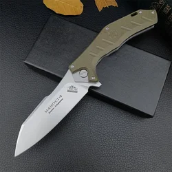 Outdoor RUSSIA HOKC D2 Pocket Folding Knife Military Force Hunting Camping Knives G10 Handle Edc Survival Multi EDC Tool Gift