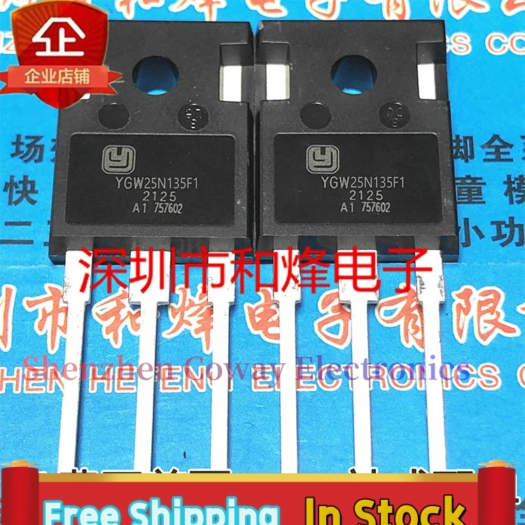 

10 шт.-30 шт. YGW25N135F1 TO-247 25A 1350 в бтиз Быстрая доставка