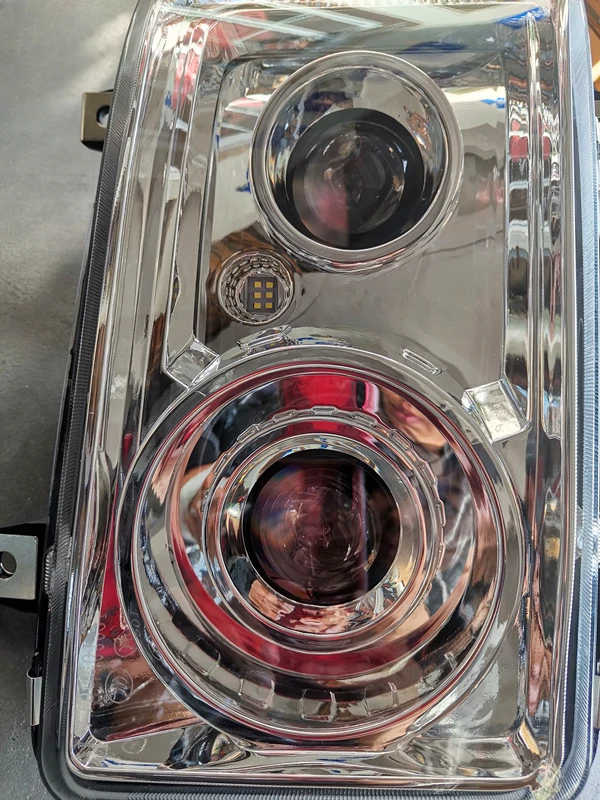 Applicable to V Full LED Headlight Assembly New Tough V Headlight Modification Super Bright