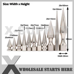 HUGE Giant Metal Screw Back Tree Spike Studs / Used for Leather Craft,Choker,Hats,Cars,Dog Collar (5 Lots To Get 15% Discount)