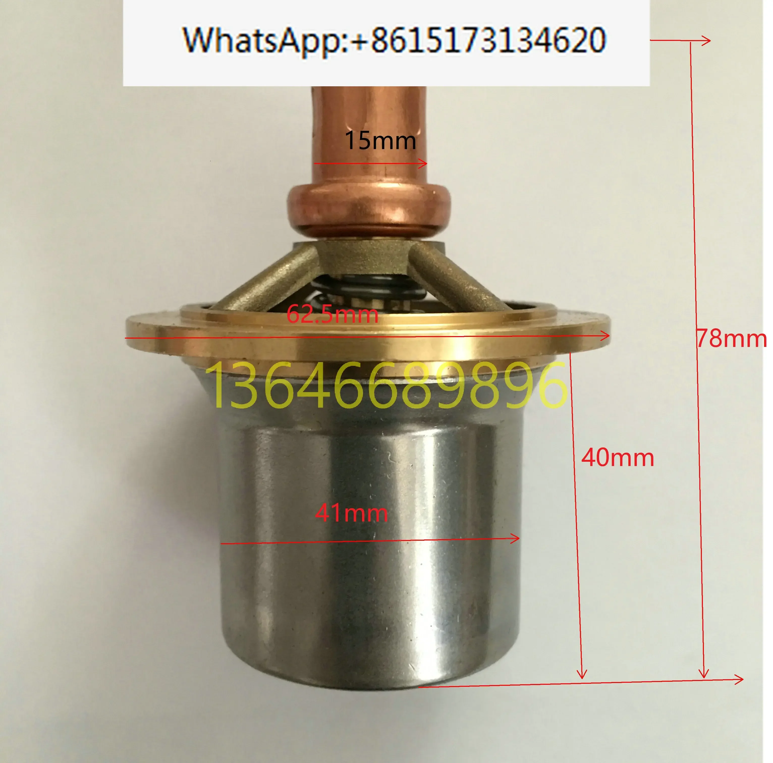 Applicable to Ingersoll Rand air compressor temperature control valve element 39902382 thermostatic 39443833 19058403