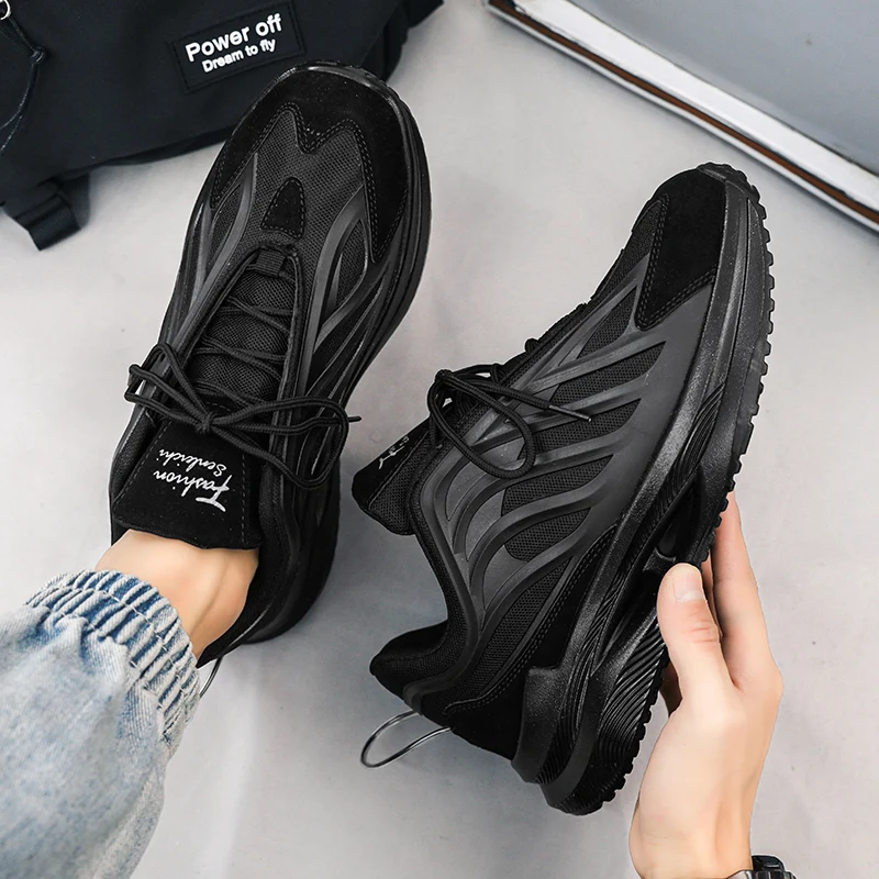 

Spring Dad men's shoes, student breathable casual shoes, new trendy anti-slip lightweight running sports shoes
