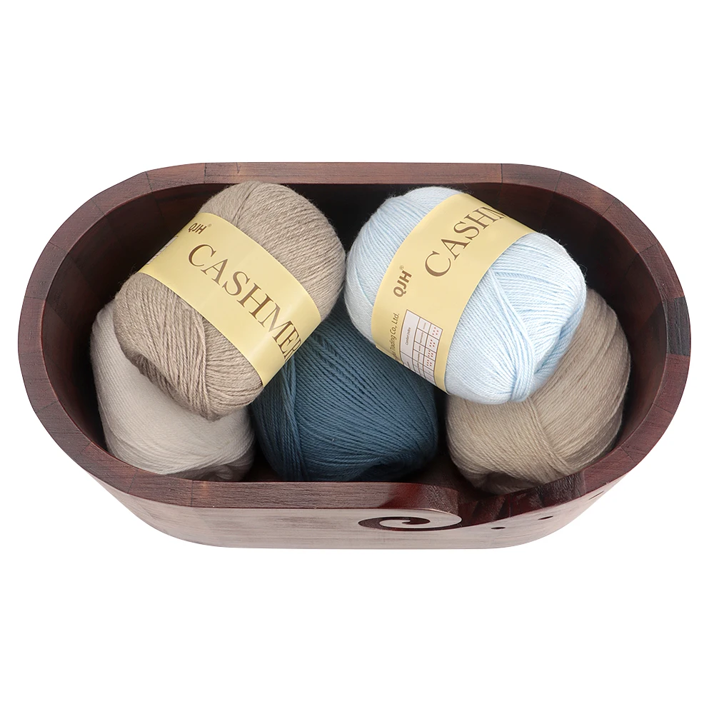 1 Stück Aufbewahrungsschale aus Holzgarn – Aufbewahrungsbehälter für DIY-Garn, Garnenbox mit Loch, DIY-Stricken, Häkeln, handgefertigtes Werkzeug