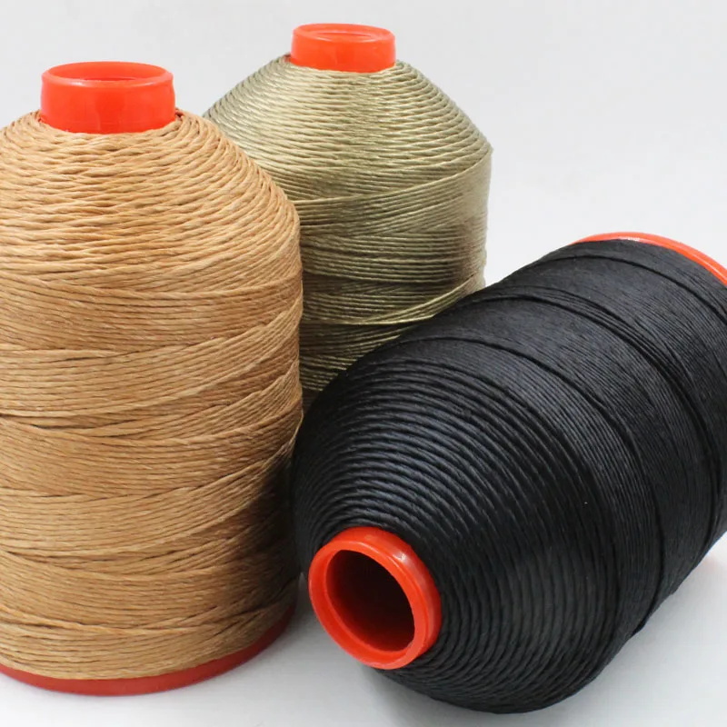 7000D/1strand Hand-sewn Hemp Wax Thread 1.5mm Polyester ,outsole Stitching Thread,handmade Yarn, Sewing Shoes，Durable and Sturdy