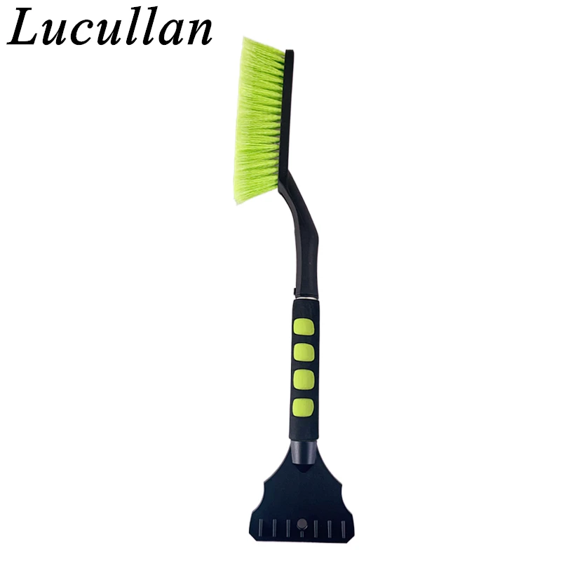 

Lucullan 24 Inch 2-in-1 Detachable Snow Brush and Ice Scraper with Ergonomic Foam Handle, Suitable for Cars,Trucks, SUVs