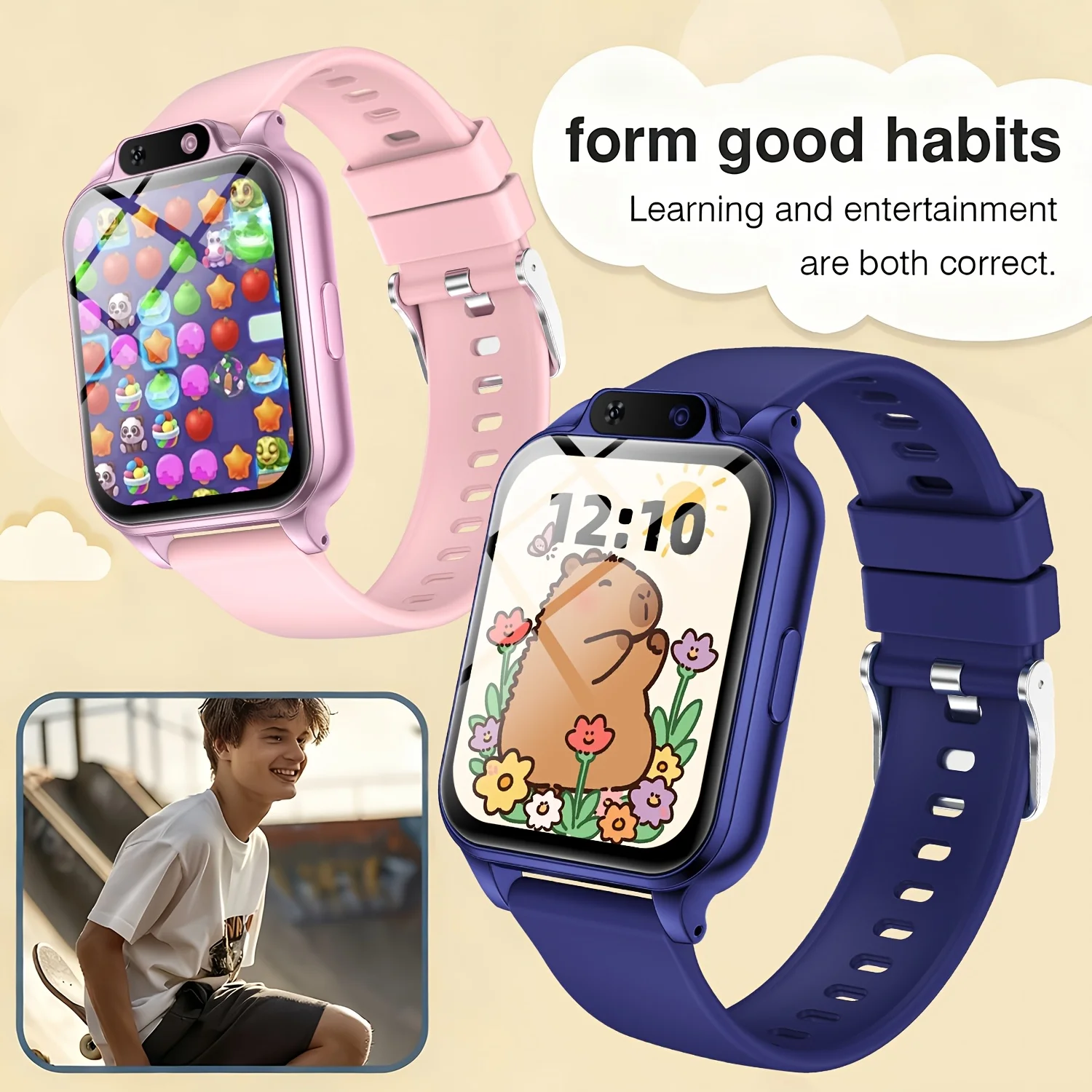 2026 Upgraded Kids Smart Watch - Kids Watches Not Smartwatch 评论和价格