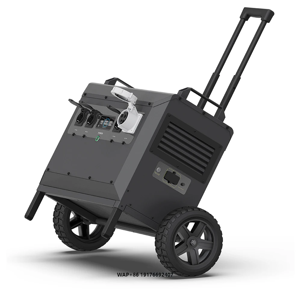 

L5 5000W Powerstation Large Capacity 5040Wh Solargenerator Waterproof Outdoor LiFePO4 Portable Power Station Box Solar Generator