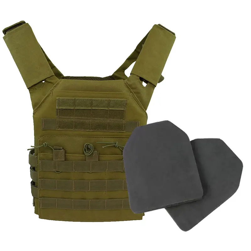 Nylon taktische Weste Körperschutz Jagd träger Airsoft Zubehör Kampf Molle Camo Cosplay Armee Weste cs Spiel Dschungel Ausrüstung