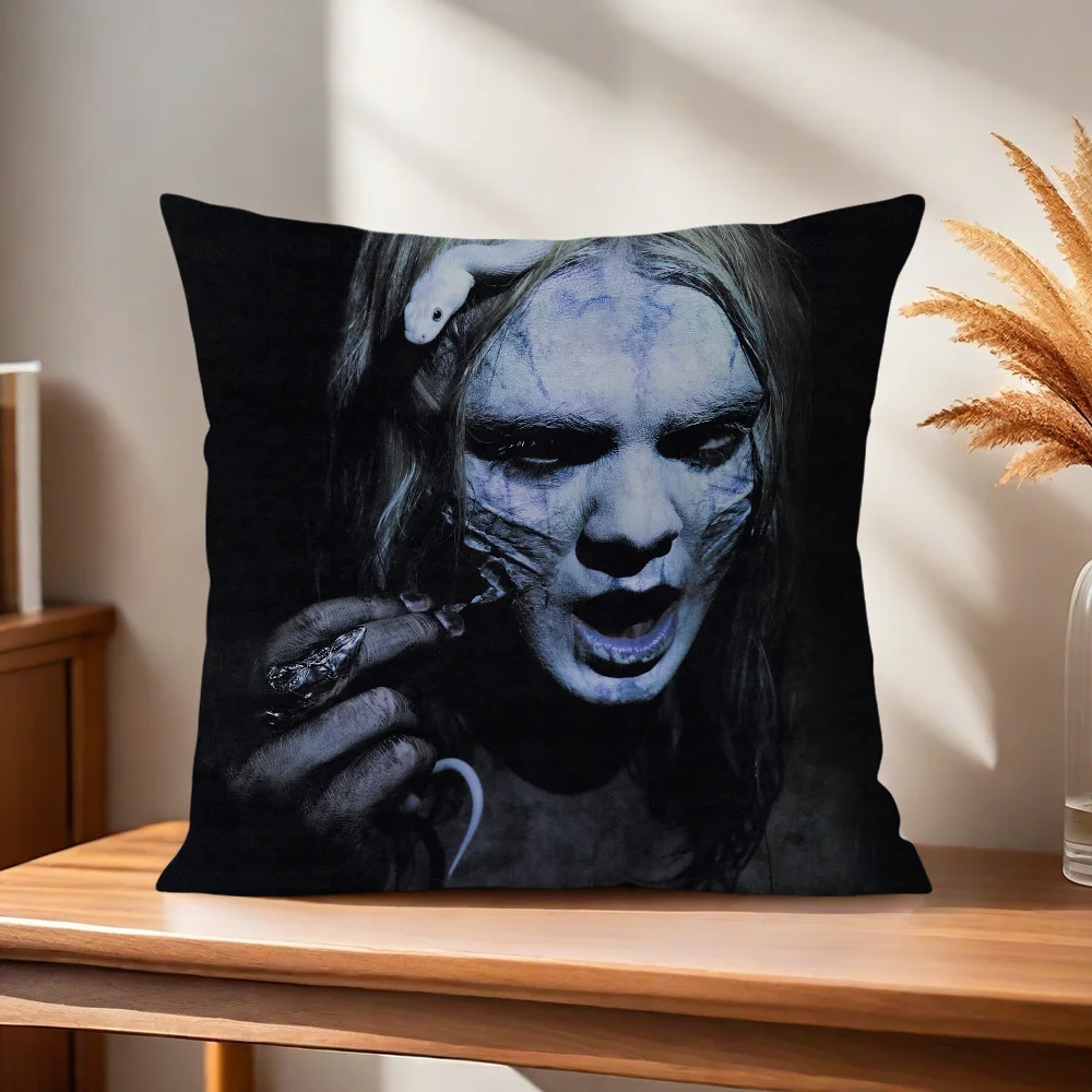 Kim Singer Dracula Kissenbezug Kissenhülle für Zuhause, Sofa, Wohnzimmer, Büro, Café, Auto – Detail 7