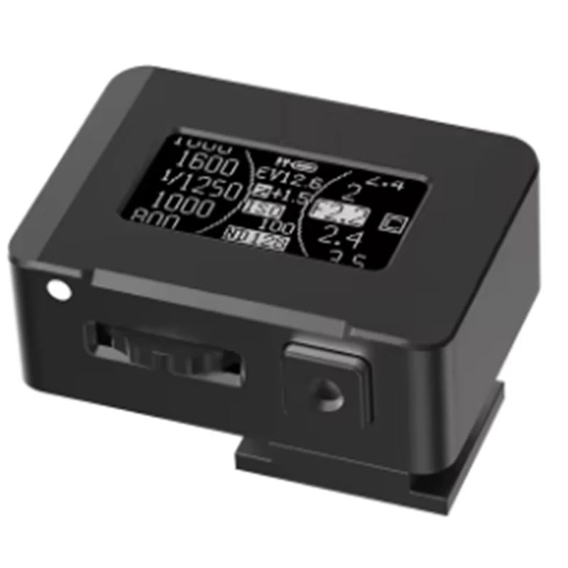 New 2R Film Camera Light Meter 30°FOV High Chargeable Ambient Light Digital Exposure Meter A [33A HomePro]