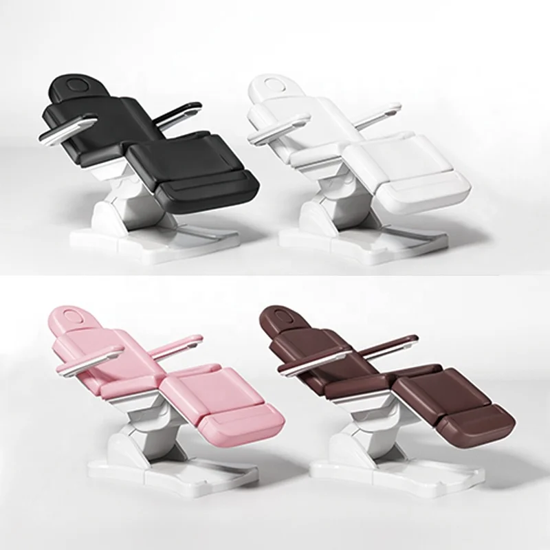 for  PU leather elevated electric beauty bed spa facial chair