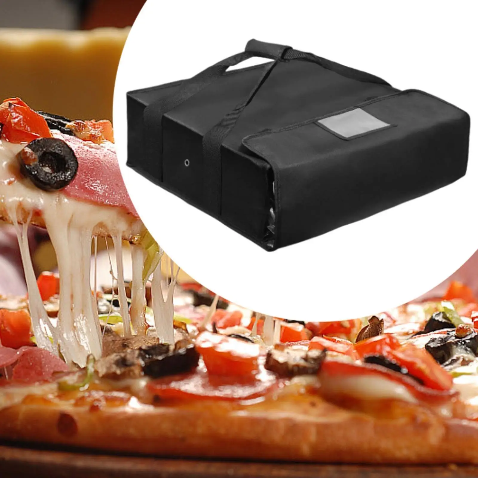 حقيبة بيتزا أكثر دفئا، حاوية مقاومة للماء، حقيبة توصيل بيتزا شخصية