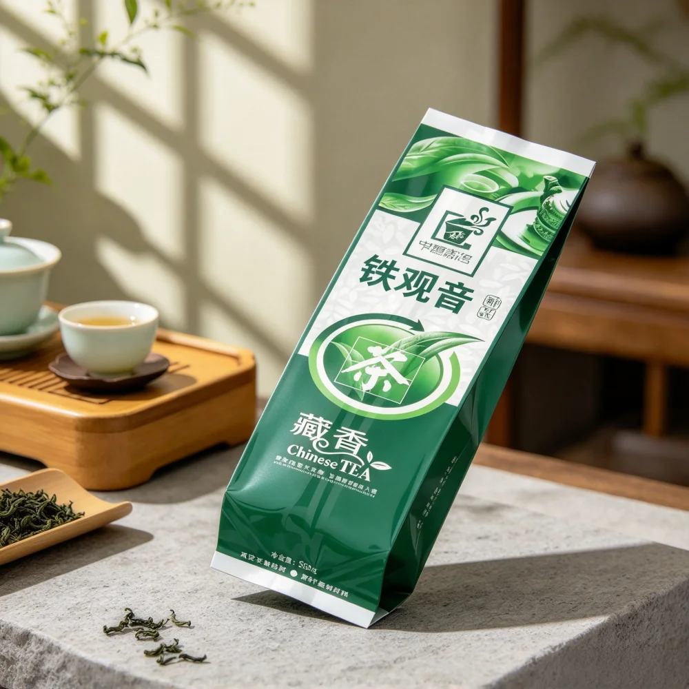 5AAAAA++ 250g/500g Standing Up Bags Iron Kuan YIN Green Tea Zipper Bags Fu Jian Style Chinese Recyclable Sealing No Packing Bags