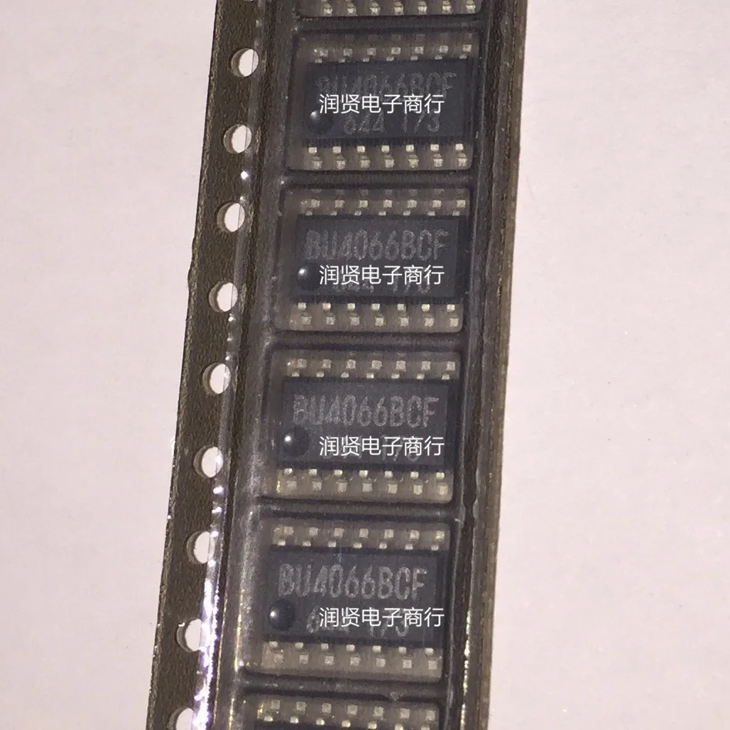 10ชิ้น BU4066 BU4066BCF CD4066BCMX 74HC4066D SOP14ชิป IC แบบใหม่เอี่ยมดั้งเดิม