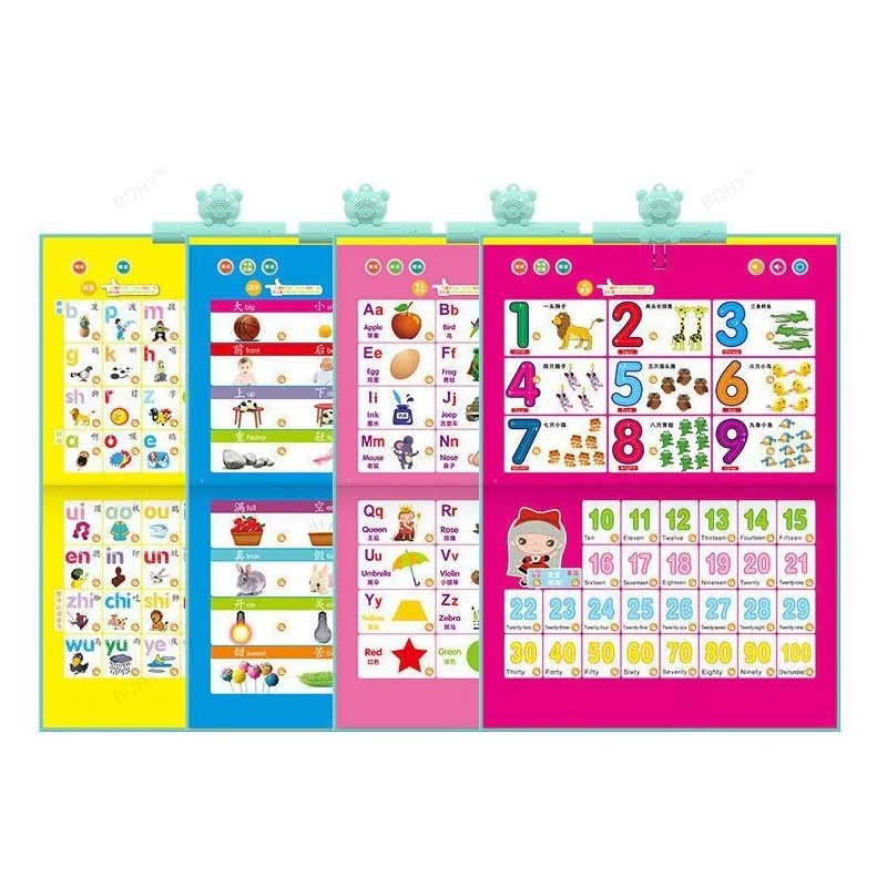 Point To Read Audio Books Point Reading Learn Chineses English Language Children Early Education Machine Kids Baby Toys
