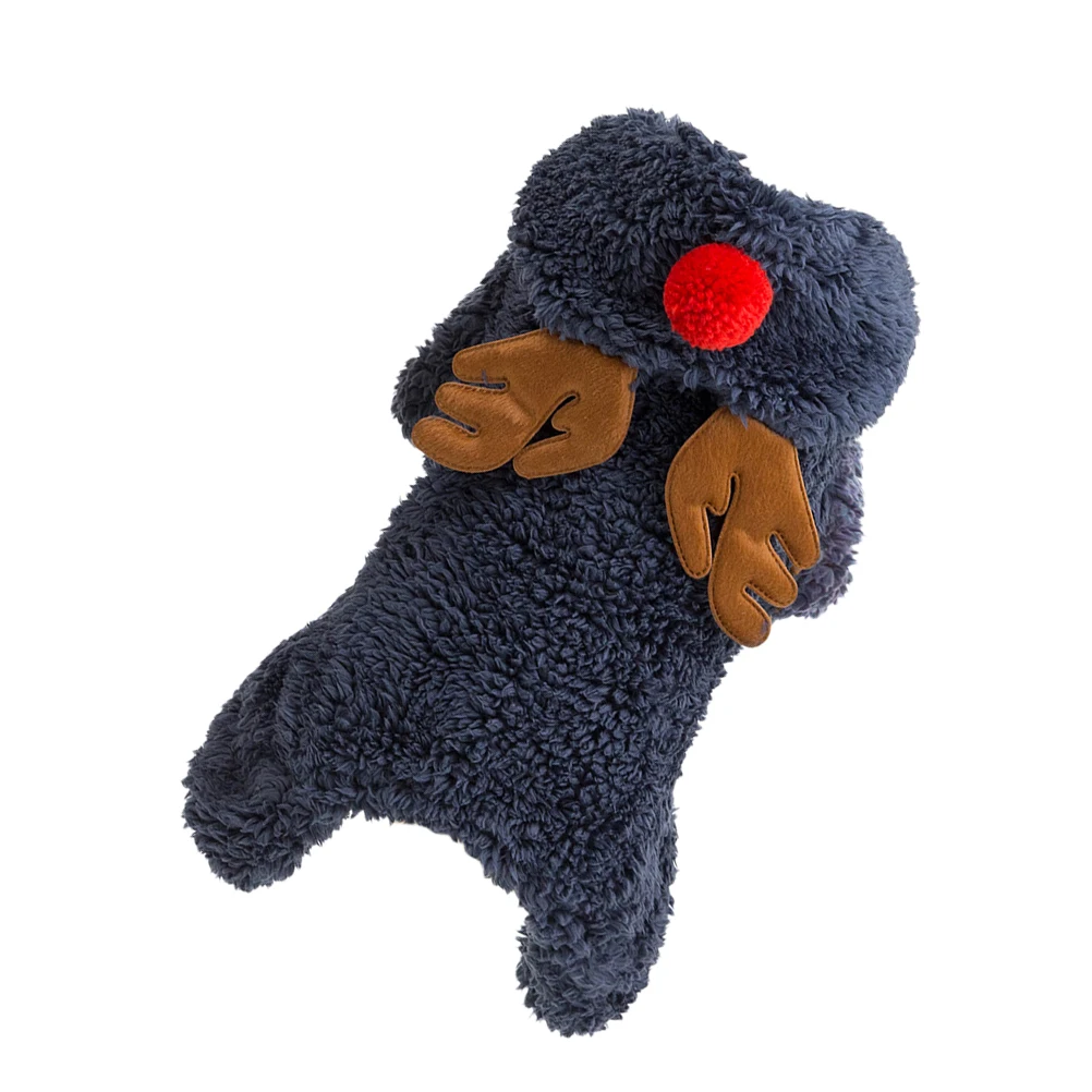 

Dog Winter Sweater Dog's Clothes Christmas Clothing Warm Coat Large Sweaters for Dogs Grey