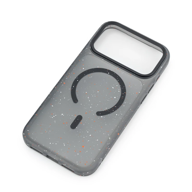

Art Ink Dots Pattern MagSafe Case For iPhone 17Pro 17pro max 17 17Air Active Touch Camera Button Wireless Charging Armor Cover