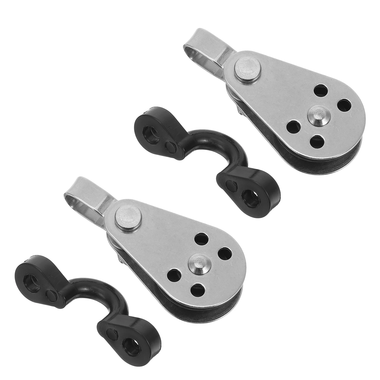 

Kayaking Accessories Combination Pulley Block Stainless Steel Anchor Trolley Kit for Canoe Boat Water Sports Ship Attachment