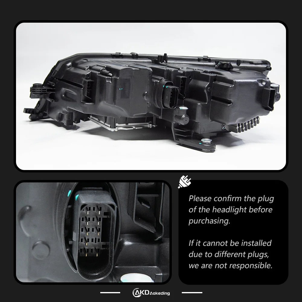 Car Headlights for Skoda Octavia LED Headlight 2018-2020 Headlights Octavia DRL Turn Signal High Beam All LED Projector Lens