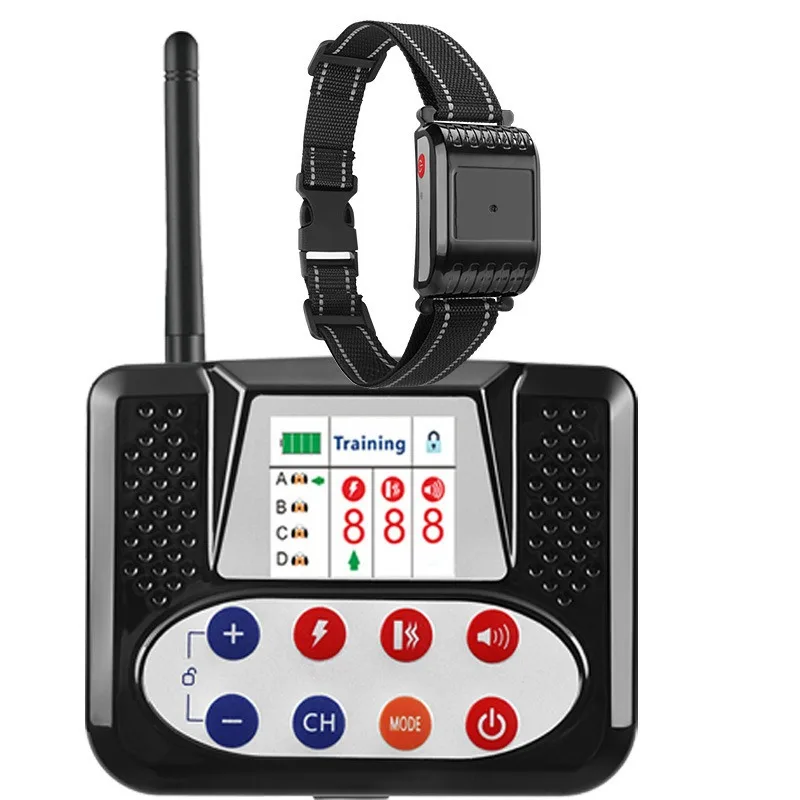 

2024 Беспроводной электронный забор для домашних животных, система забора для собак, ударный ошейник, дистанционное управление, тренажер для собак, стопор для лая