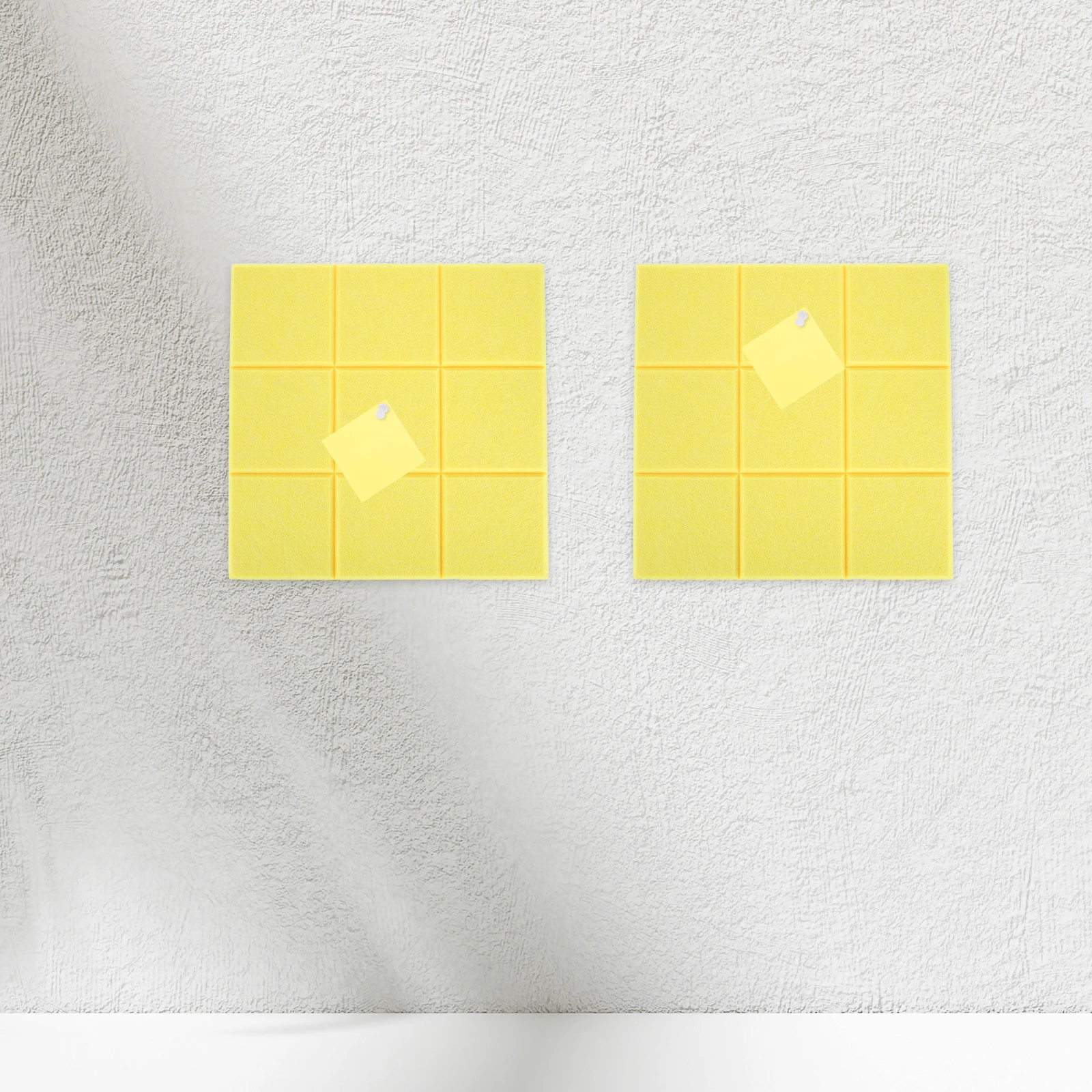 Felt Tiles Blank Bulletin Board For Wall Decor Home Office Classroom Felt Notice Board Picture Display Sound Insulation