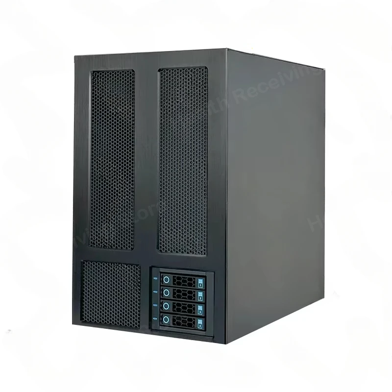 Ws04a Type 4 Card 4090 GPU Workstation Server Simulation Computing Deep Learning Tower Water Cooling Chassis