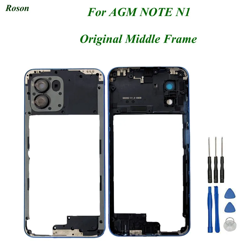 

For AGM NOTE N1 Mobile Phone Middle Frame Replacement AGM NOTE N1 Outer Frame Reapir Parts