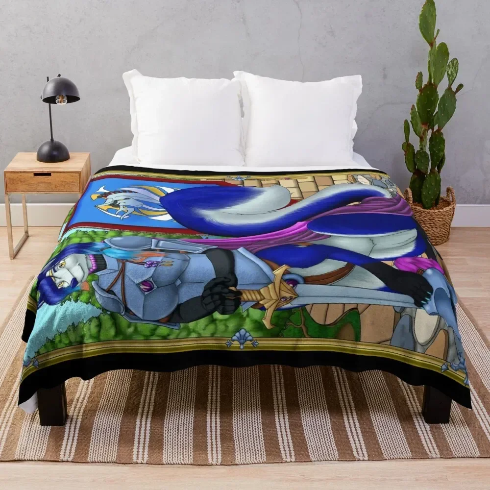 

Regal Warrior Throw Blanket Men's Soft Warm Throw Blanket for Couch