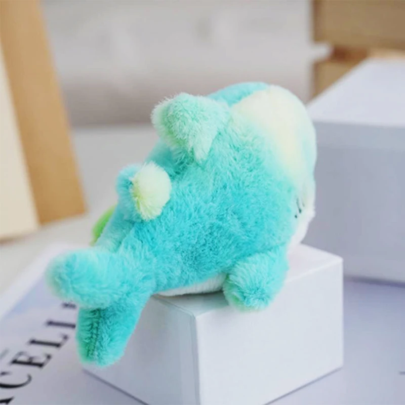 Soft Plush Cartoon Shark Keyring Creative Backpack Pendant Decoration Toys Doll Keychain Girls Birthday Gifts image 6