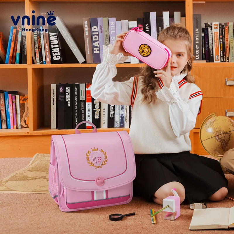 VNINE backpack for primary school students in 2024, new boys and girls with reduced load, 1st to 6th grade backpacks