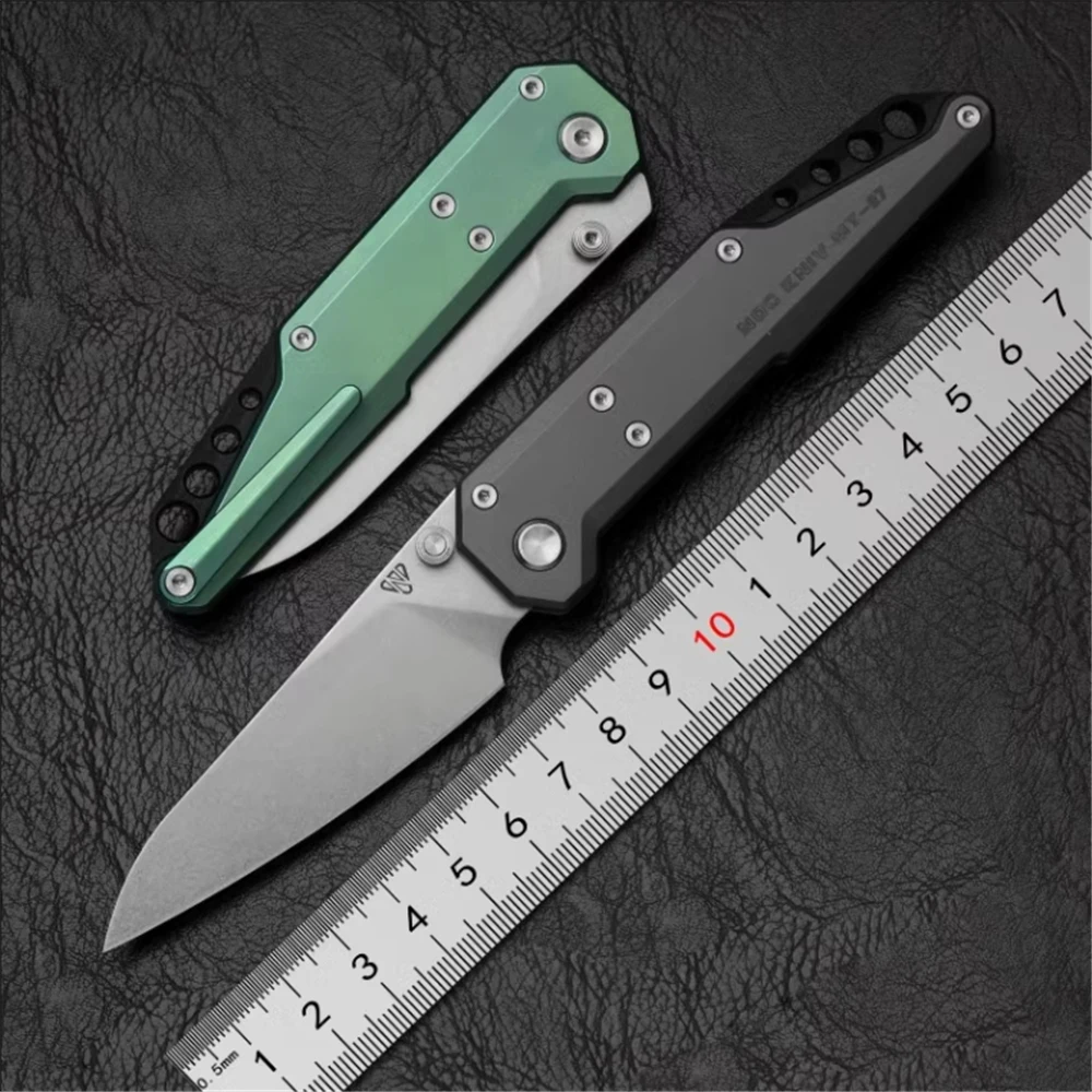 NOC MT27 Pocket Folding Knife M390 Steel Blade Titanium Alloy Handle Camping Outdoor Survival Fishing Hunting EDC Tool