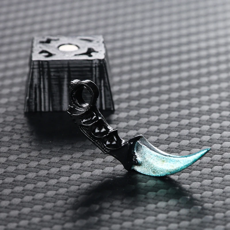 Original CS GO Artisan Point Keycaps Magnetic ESC R4 Personalized Resin Gaming Keycaps for Mechanical Keyboard Accessories Gift