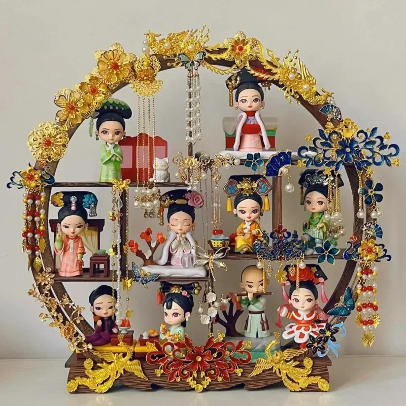 Empresses in the Palace อย่างเป็นทางการ V2 Series กล่องตาบอด Legend of Zhen Huan Mystery Box Surprise กระเป๋า Mistery Caixa รูปของขวัญของเล่น