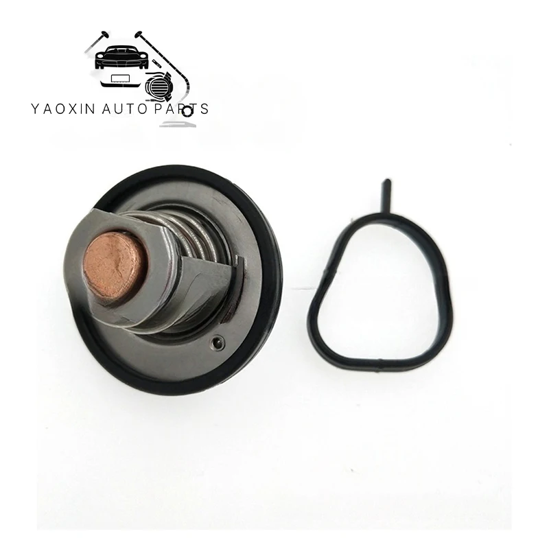 Temperature regulator 1303374 82℃ applicable to Ford motor thermostat 96MM8575BD 96MM8575A1A