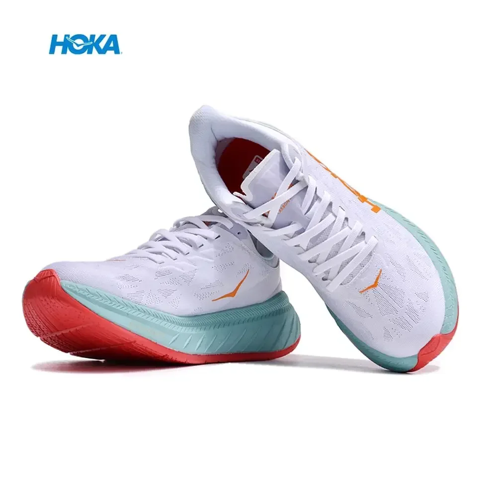 HOKA One One Carbon X2 Mężczyźni Kobiety Buty Tytan Krypton Moving X Cross-country Buty do biegania Płyta węglowa Amortyzacja wstrząsów