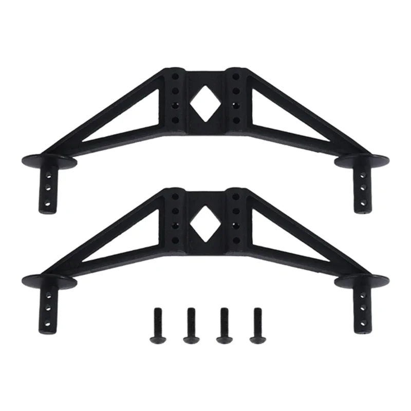 X59A_2Pcs Soporte de montaje cuerpo EA1016 para JLB Racing CHEETAH 11101 1/10