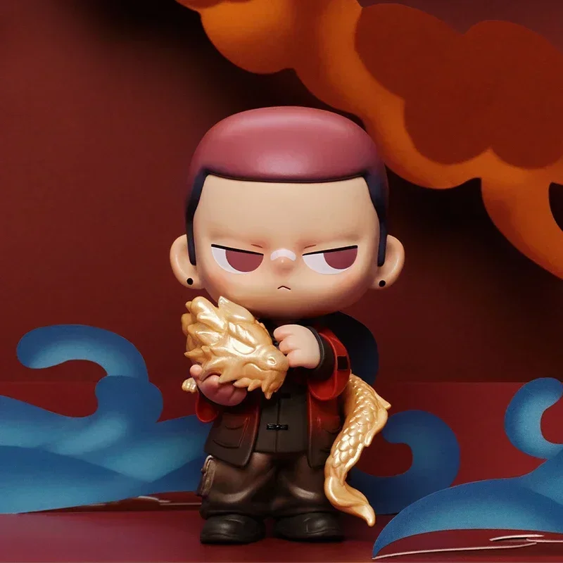 Pop Mart Loong Presents The Treasure Series Blind Box Kawaii Guess Bag Toys Desktop Decoration Surprise Anime Figure Ornament view 5