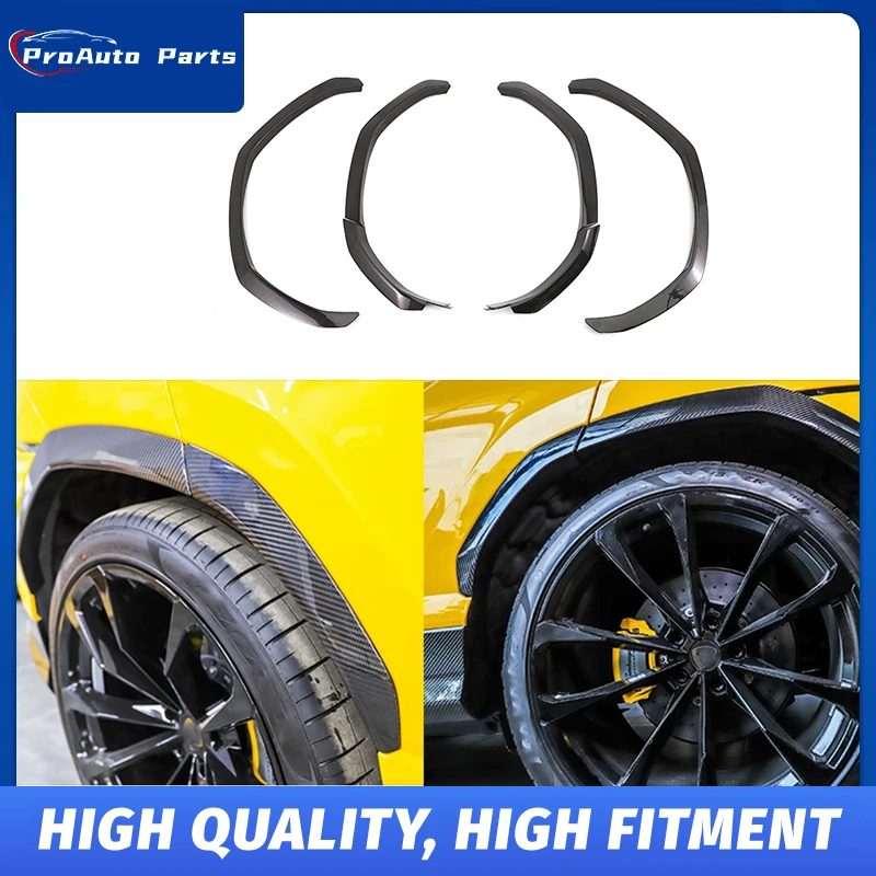 Performante Style Dry Carbon Fiber Fender Flares for Lamborghini Urus 2018-2025 Upgrade to P Style Dry Carbon Wheel Arch Urus