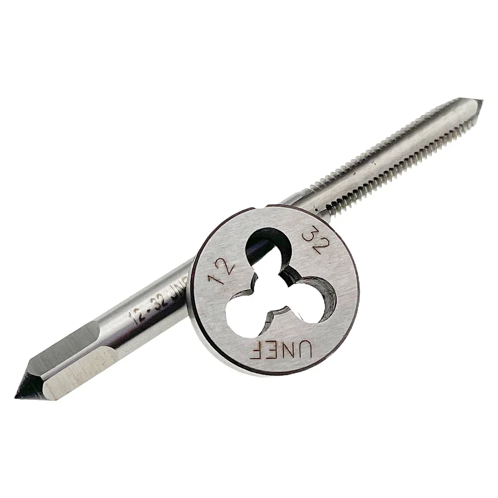 12-32 Tap and Die Set RH Right Hand 12x32 Thread Cutting Threading Tool