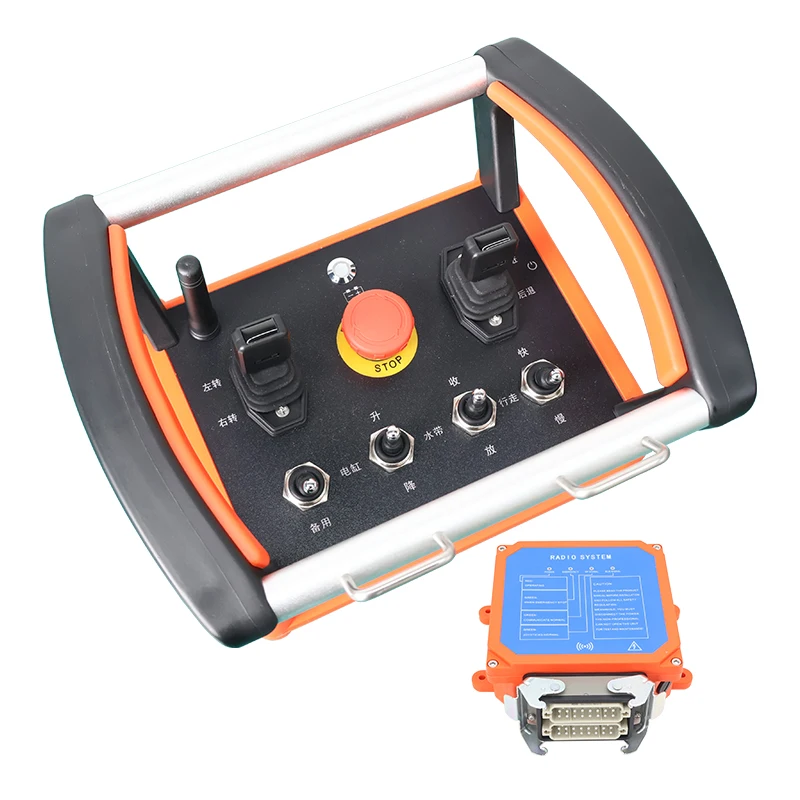 Outdoor Waterproof Hall Push Rod Wireless Remote Control Switch with 5000 MAh Lithium Battery Multi-pin Connection Receiver